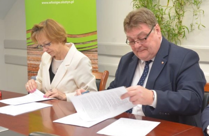 Kolejny samorząd przystąpił do programu realizowanego przez Wojewódzki Fundusz Ochrony Środowiska i Gospodarki Wodnej w Olsztynie.