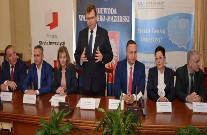 {Warmińsko-Mazurska Strefa Ekonomiczna, jako druga w Polsce, podpisała umowy o wspieraniu inwestycji w oparciu o nowe przepisy.}