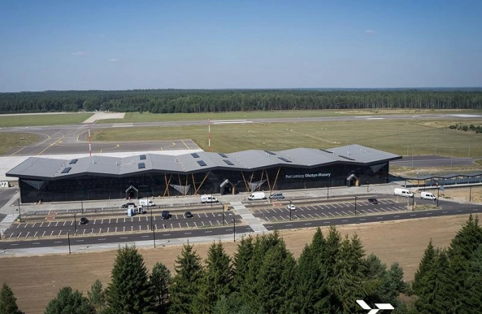Port lotniczy Olsztyn-Mazury znów zanotował bardzo dobre wyniki.